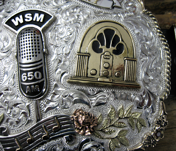 radio belt buckle